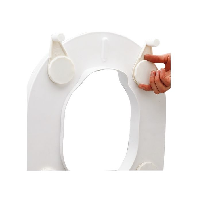 Etac Hi-Loo 80301067 toiletverhoger met deksel 6cm afneembaar wit