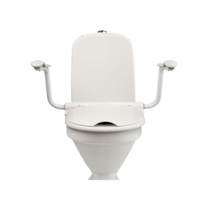 Etac Supporter 803031122 toiletzitting met deksel en armsteunen wit