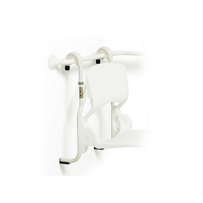 Handicare (Linido) LI2216002411 hangend frame (in hoogte verstelbaar) voor douchezitting RVS gecoat antraciet