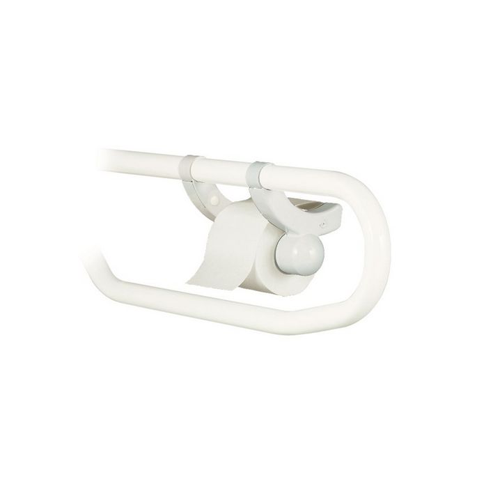 Handicare (Linido) LI2618000602 eenhandig bedienbare toiletrolhouder PMMA wit