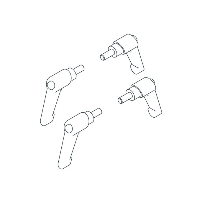 Handicare (Linido) LI2815002000 set verstelbare spangrepen