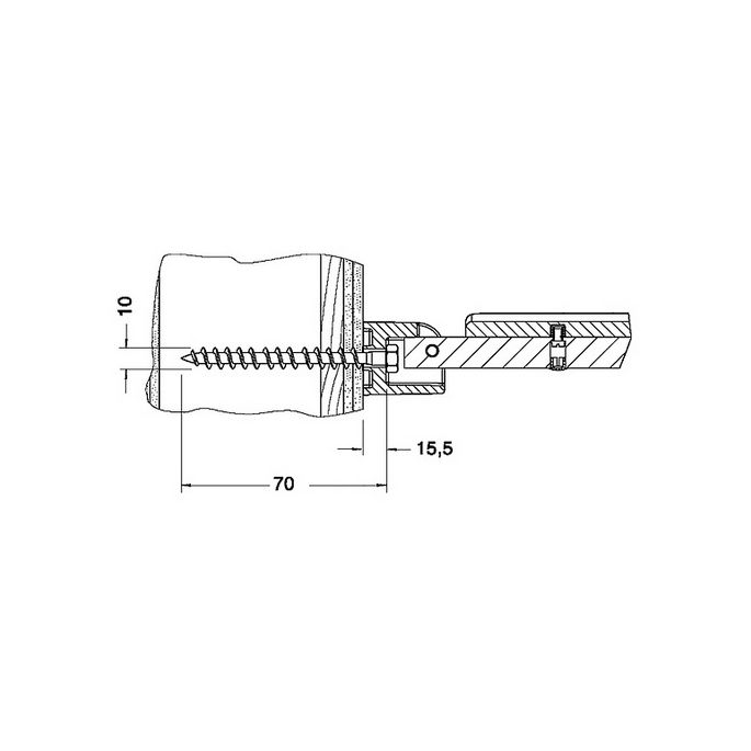 Keuco 34992000200 bevestigingsset 6