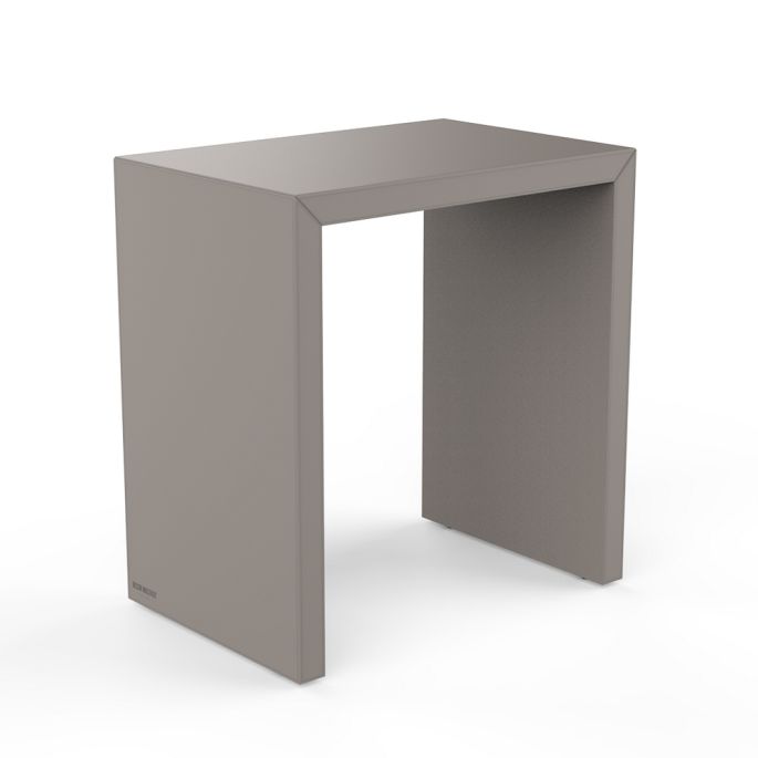 Decor Walther Brownie 0942949 BROWNIE SIDE krukje kunstleder taupe