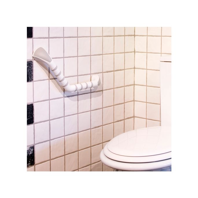 Etac Handy 80210046 muurbeugel gebogen 40cm wit/ grijs