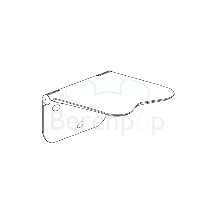 Etac Relax 81703010 douchezitting wit