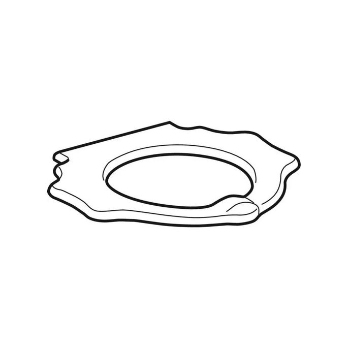 Geberit 300 Kids S8H51112000G turtle design toiletzitting (kinderzitting) zonder deksel wit *niet meer leverbaar*