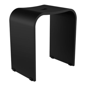 Smedbo Living Basic FB407 douchekruk mat zwart