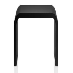 Decor Walther 0974760 Stone STOOL krukje mat zwart