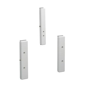 Handicare (Linido) LI2215102402 set hoogte verstelplaten RVS gecoat wit