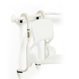 Handicare (Linido) LI2216002402 hangend frame (in hoogte verstelbaar) voor douchezitting RVS gecoat wit