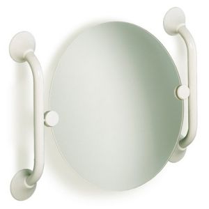 Handicare (Linido) LI2642001111 garnituur voor kantelspiegel staal gecoat antraciet