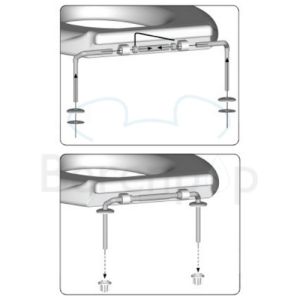 Handicare (Linido) LI09506316 comfort-seat zachte toiletzitting
