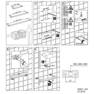 Keuco Collectie Plan 14907070000 handgreep 300mm roestvrij staal
